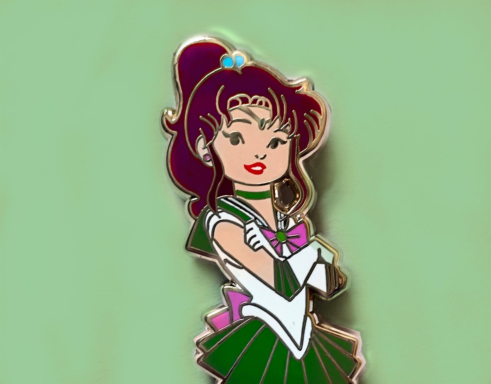 Sailor Jupiter Enamel Pin | Cult Fiction Press